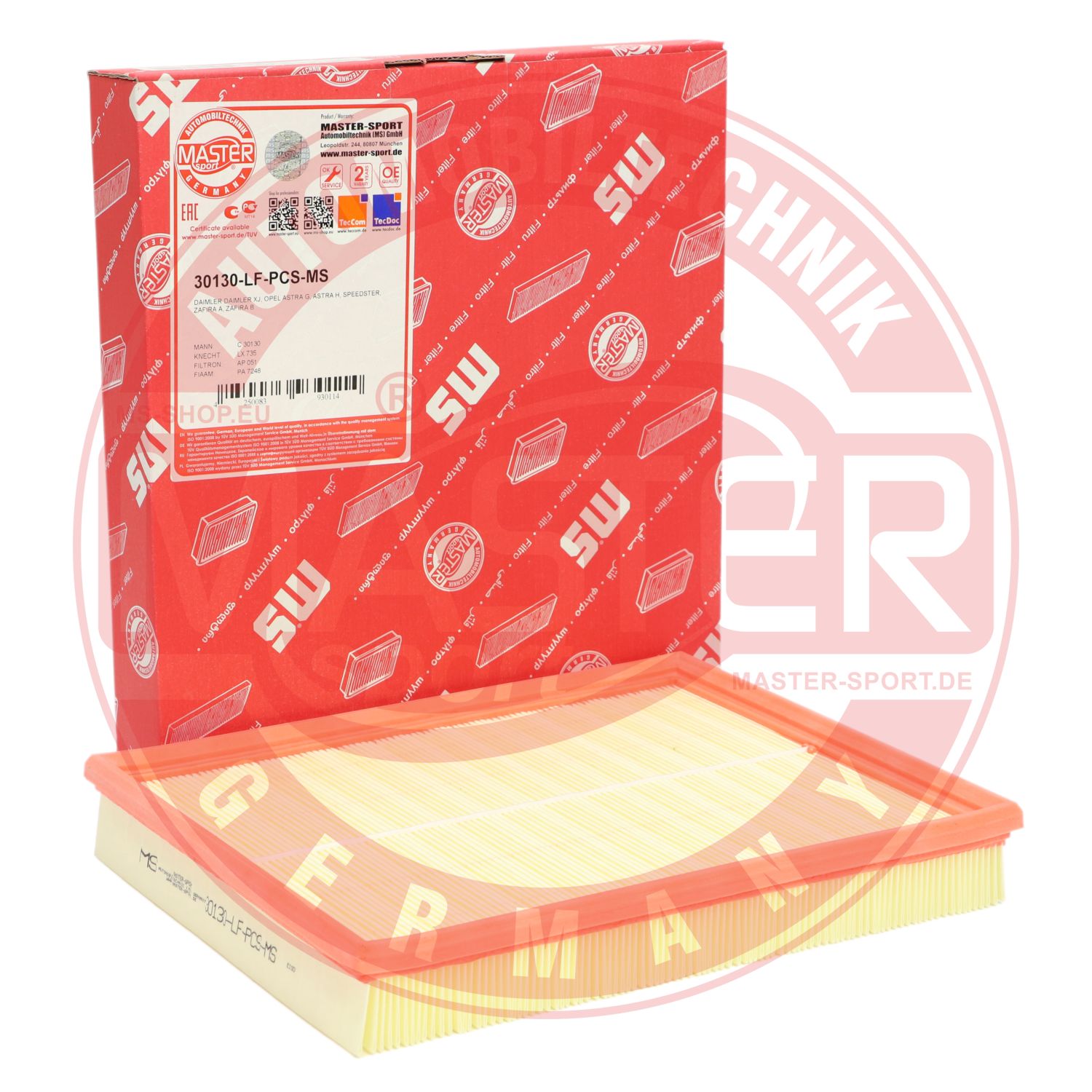 Filtru aer MASTERSPORT GERMANY 30130-LF-PCS-MS